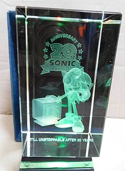 新品ケース交換済み　ソニックザヘッジホッグ 20th Anniversary Amazon.co.jp: ソニック クリスタルキューブ 20th sonic ヘッジ